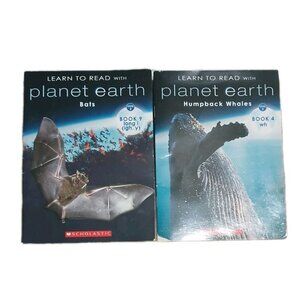 Planet Earth Learn to Read Books Bundle – Bats & Humpback Whales (2) Level 2